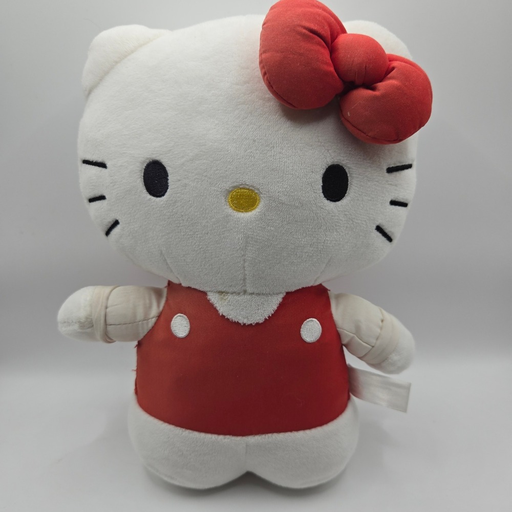 Kidrobot Hello Kitty Plush Doll Red Dress White Bow Stuffed‎ Animal Sanrio Toy
